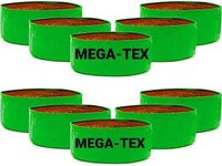 Mega Tex HDPE 250 GSM cylindrical Gardening Grow Bags ( Green)