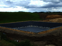 Mega Tex HDPE 500 Microns Water Retention Pond liner