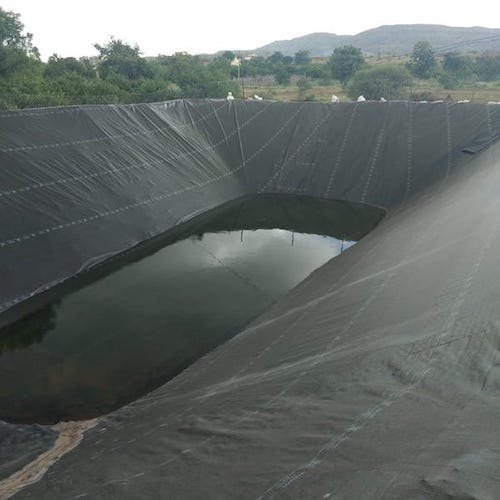 Mega Tex HDPE 500 Microns Water Retention Pond liner