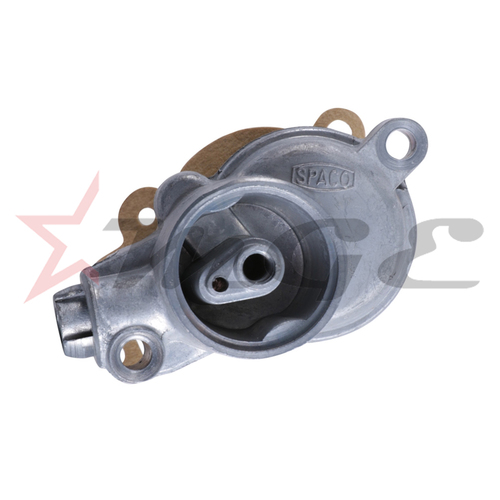 Vespa PX LML Star NV - Floating Carburettor Float Chamber Cup Cover (Spaco/Jetex) - Reference Part Number #243008/S/J
