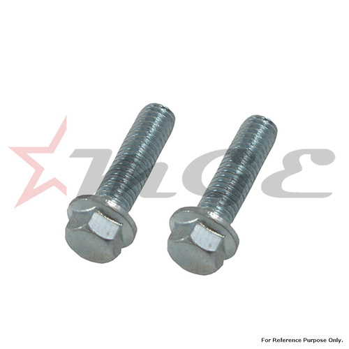 Bolt, Flange, 6X22 For Honda Cbf125 - Reference Part Number - #96001-06022-00, #90012-Kwf-940 - Material: As Per Photo