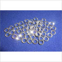 Round Silver Illusion Plate Findings
