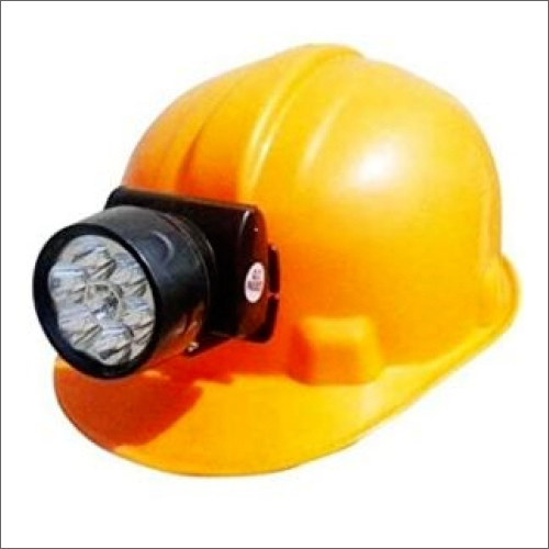 HDPE Helmet With LED Torch
