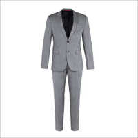 Mens Grey 2 Pieces Suit