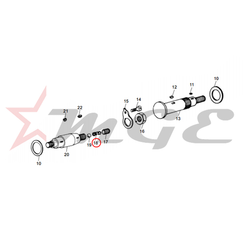 Spring, Oil Release For Royal Enfield - Reference Part Number - #144143/2