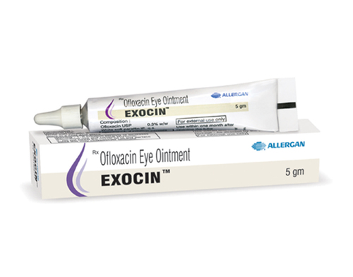 Ofloxacin Eye Ointment Application: Bacteria