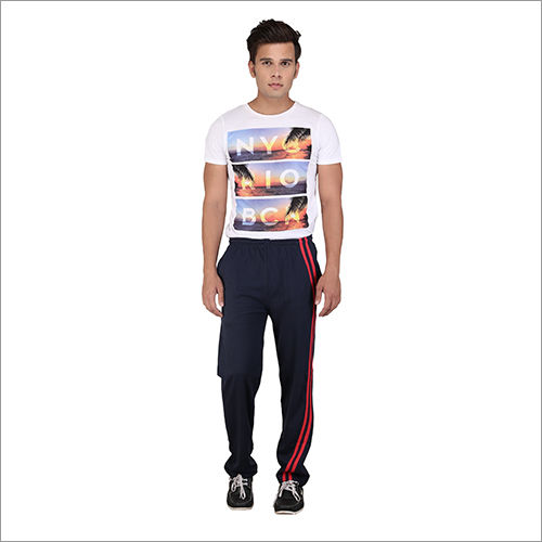 Mens Side Stripe Track Pants