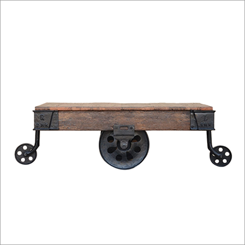 Fancy Wooden Cart Table