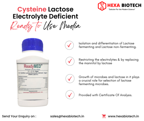 Cysteine Lactose Electrolyte Deficient (RDM-CLED-01)