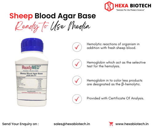 Sheep Blood Agar Base (RDM-SBA-01)