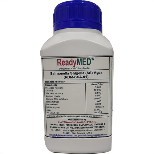 Salmonella Shigella (SS) Agar (RDM-SSA-01) - 500 Grams