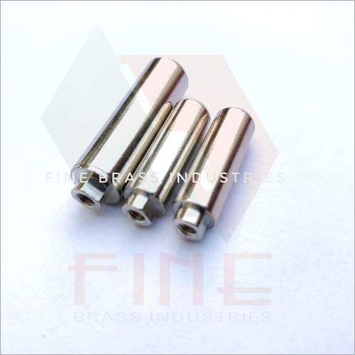 Chrome Brass Power Cord Pin