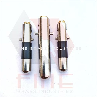 Chrome Crimping Type Brass 3 Top Plug Pin