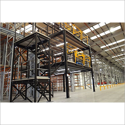 Mezzanine Floor With Slotted Angle