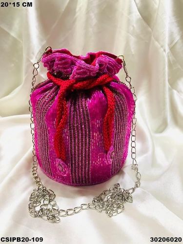 Handmade Bridal Potli Batua Bag