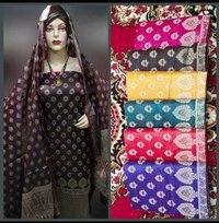 Banarasi Cotton Suit Application: Women Material