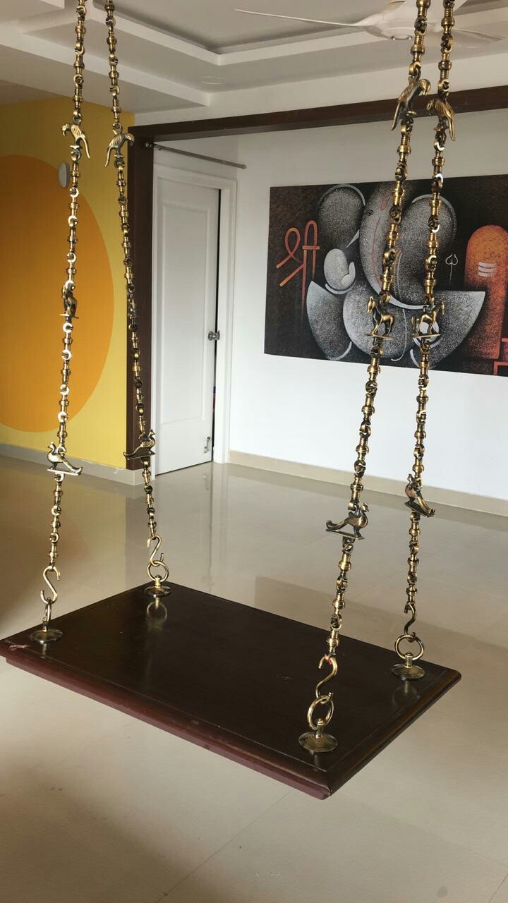 Brass Oonjal Chain