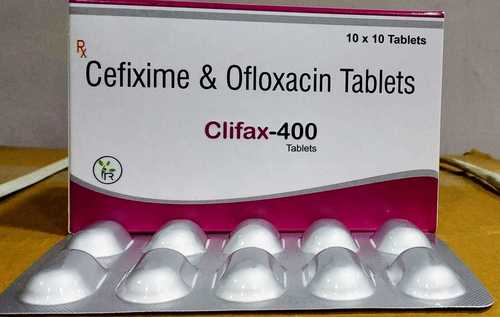 Cefixime 200 mg  Ofloxacin 200 mg
