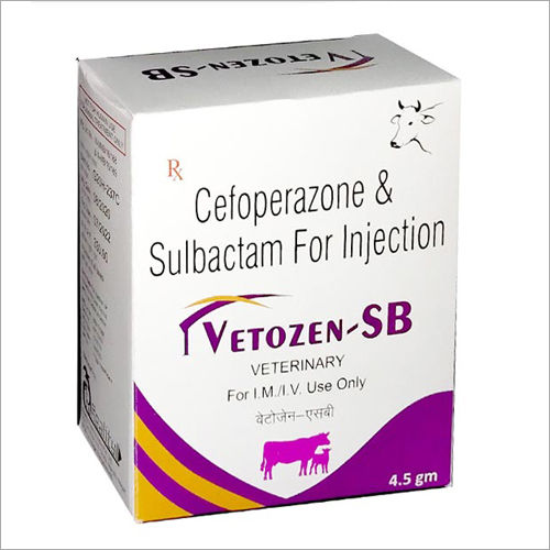 4.5gm Cefoperazone and Injection