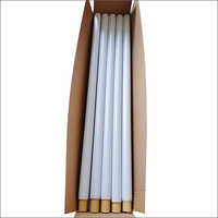 Plain White PVC Insulation Tape Jumbo Roll