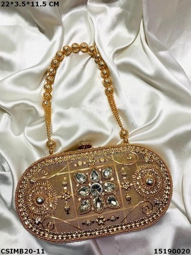 Metal Clutch Bag