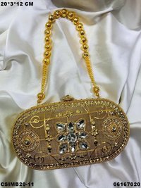 Metal Clutch Bag