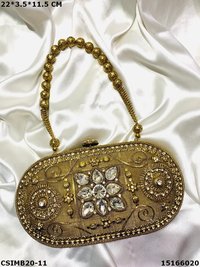 Metal Clutch Bag