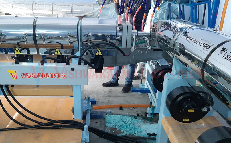 PVC Suction Hose Pipe Dual Spiral Plant