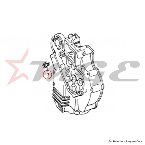 Stud, Tappet Cover 5/16