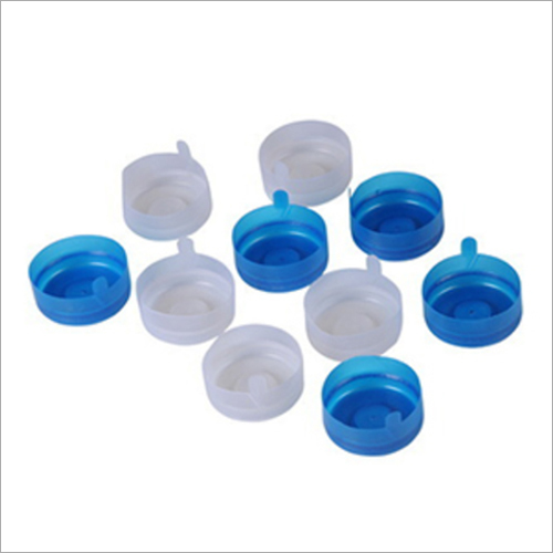 Blue Plastic Jar Cap