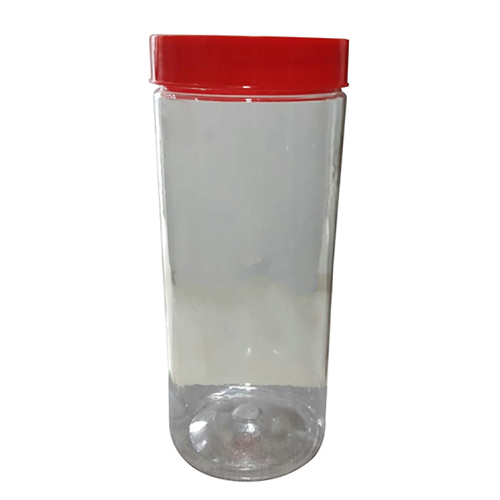 Transparent Long Plastic Jar