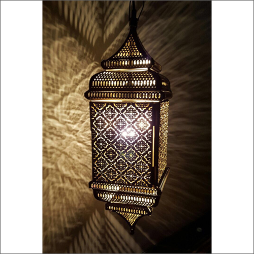 Moroccan Metal Hanging Lamp
