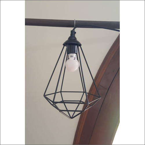 Wire Hanging Lamp