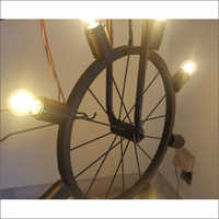 Wire Tyre Hanging Lamp