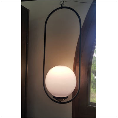 Metal Acrylic Ball Hanging Lamp