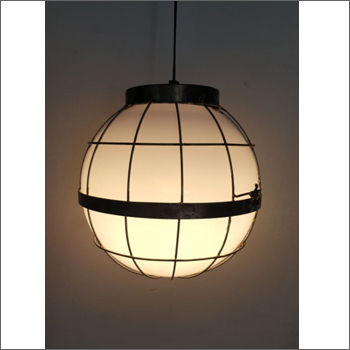 Black Acrylic Hanging Lamp