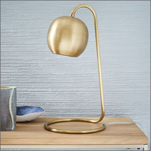 Golden Metal Designer Table Lamp