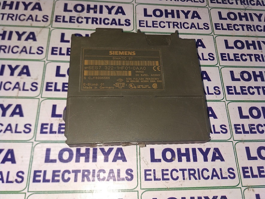 SIEMENS 6ES7 322-1HF01-0AA0 OUTPUT MODULE