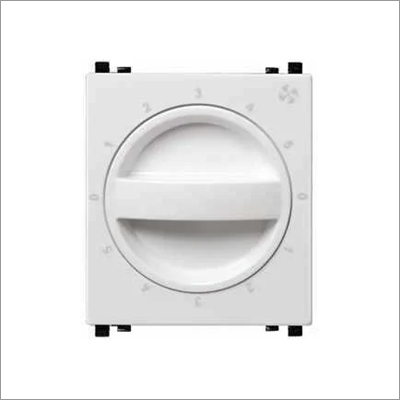 2 White Module Step Type Fan Regulator