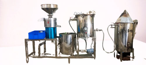 Stainless Steel 300LPH Soya Milk Making Machine 1600 W