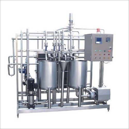 Semi-Automatic Stainless Steel Dairy Processing Machine