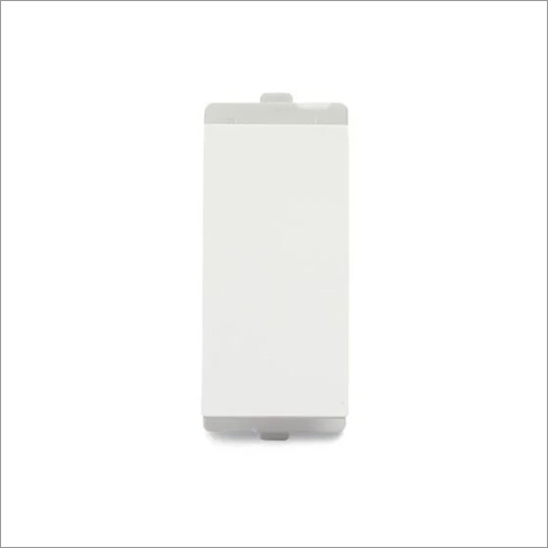 6a 1 Way Switch - Polycarbonate, 86x86x20mm, White, 230v | Easy Installation, Durable Design, Reliable Performance, Modular Design