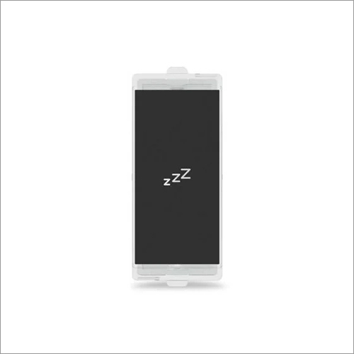 DND Indicator - Plastic, 86x86x15 mm, Black, 10A, 230V | Easy Installation, Sleek Design, Quiet Operation, Durable, Energy Saving, Clear Indication