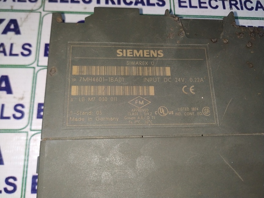 SIEMENS 7MH4601-1BA01 INPUT MODULE
