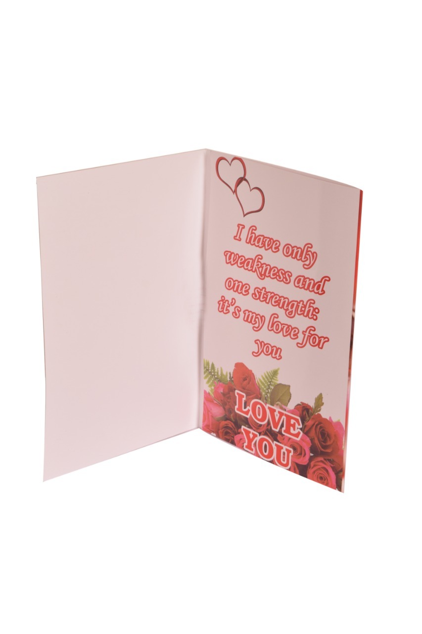 Musical Singing Valentine Day Gift Greeting Card for Girlfriend, wife, Lover
