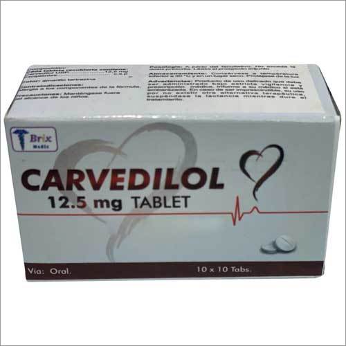 Carvedilol 12.5 mg Tablet