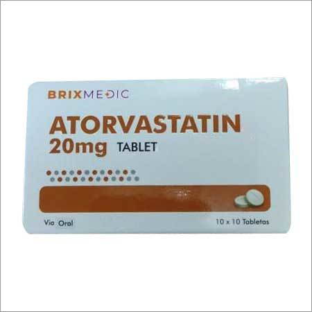 Atorvastatin 20 Mg Tablet - Drug Type: General Medicines