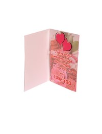 Musical Singing Valentine Day Gift Greeting Card for Girlfriend, wife, Lover