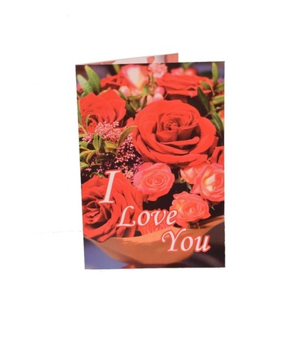 Musical Singing Valentine Day Gift Greeting Card for Girlfriend, wife, Lover
