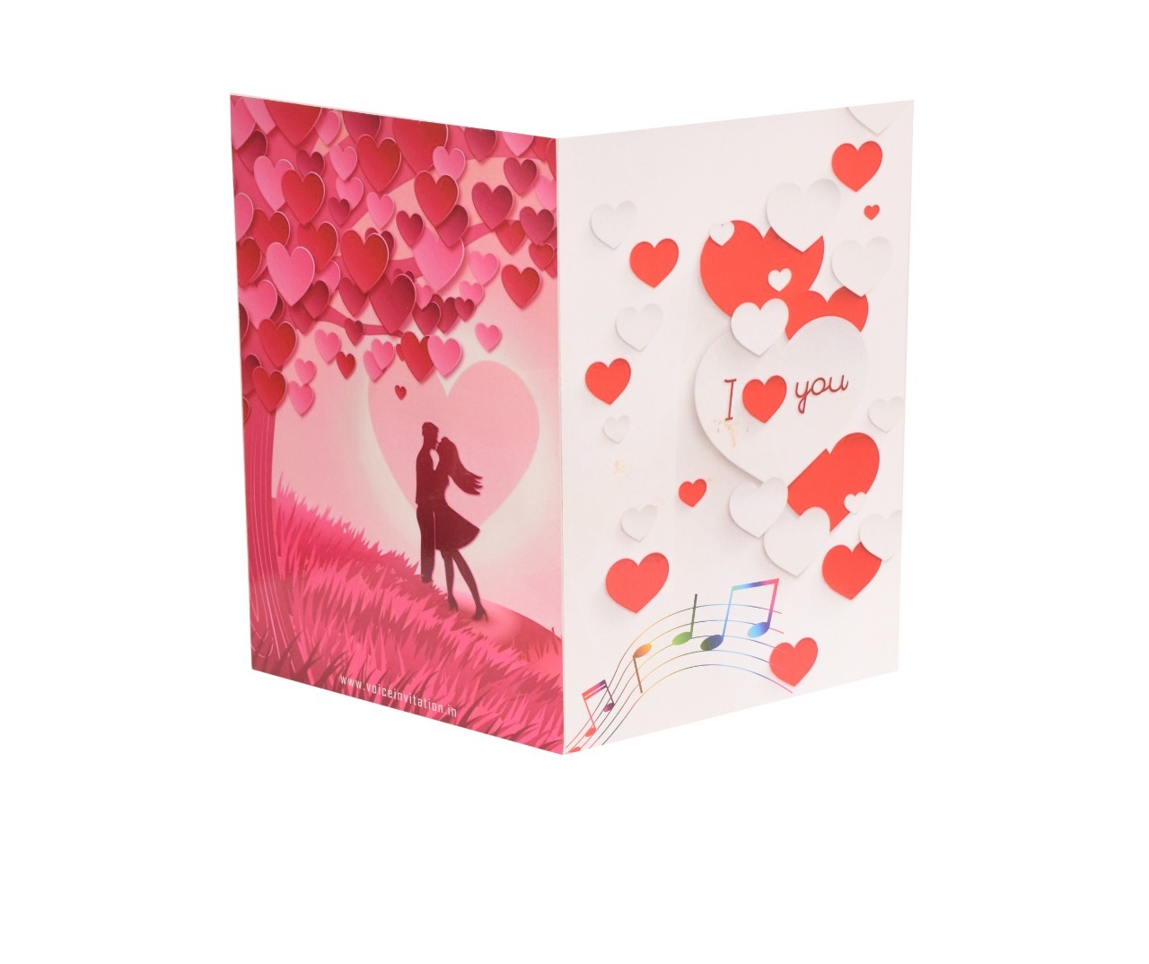 Voice Singing Valentine Day Gift Greeting Card for Girlfriend, wife, Lover